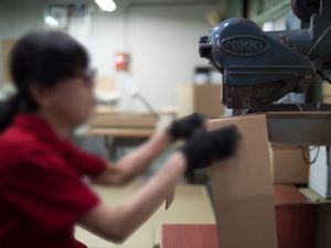 ワイヤ止め機械B式仕上