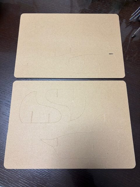 段ボール工作キット(∩´∀｀)∩