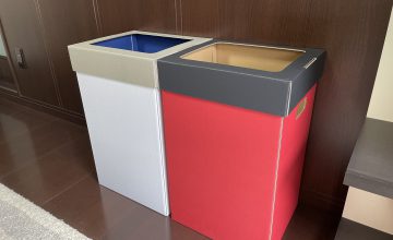 45ℓカラーダンボール製ゴミ箱