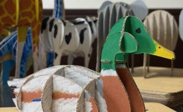 段ボール工作キット( *´艸｀)♡