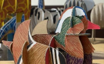 段ボール工作キット(∩´∀｀)∩